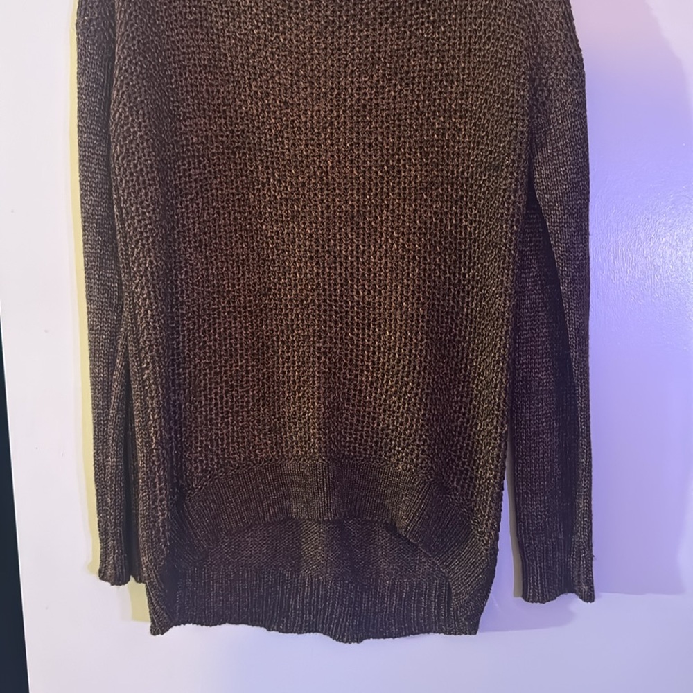 Dark goldfish/brown sweater by Grace Elements - Picture 2 of 2